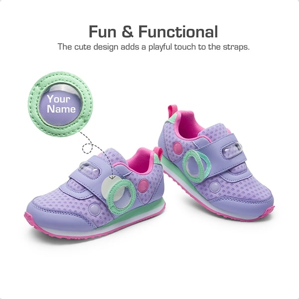 [Storybook Captain] Kids Hook and Loop Sneakers - PURPLE - 4
